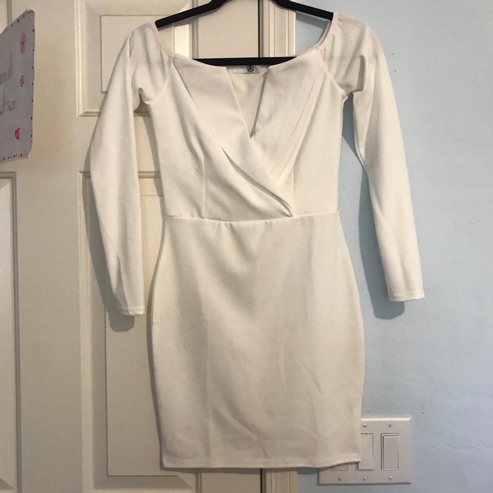 Missguided white dress